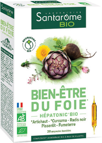 Santarome Bio Bien-Etre du Foie 20 ampoules