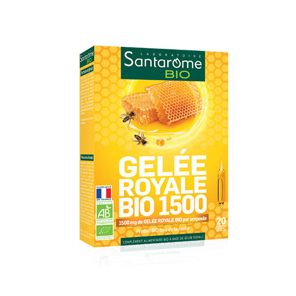 Santarome Bio Gelée Royale 1500 20 ampoules