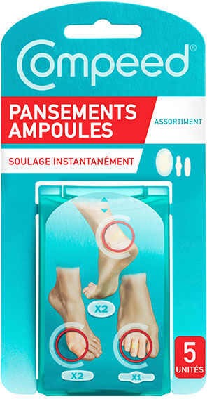 Compeed Ampoules Assortiment 5 pansements