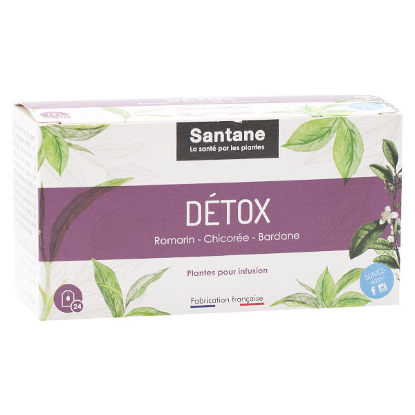 Iphym Santane Infusion Détox 24 sachets