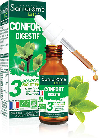 Santarome Bio Tri Complexe de Bourgeons Confort Digestif 30ml