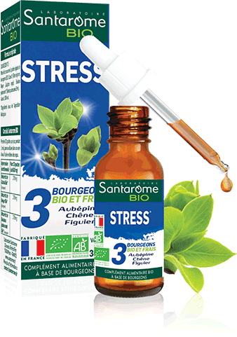 Santarome Bio Tri Complexe de Bourgeons Stress Bio 30ml