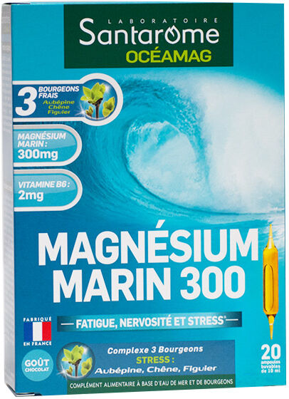 Santarome Bio Océamag Magnésium Marin 300 - 20 ampoules