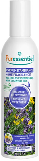 Puressentiel Diffusion Parfum d'Ambiance Spray Diffuse Douceur de Provence 90ml