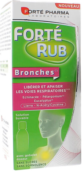 Forté Pharma Forterub Sirop Bronches 200ml