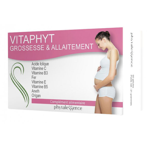 Phytalessence Vitaphyt Grossesse et Allaitement 60 gélules