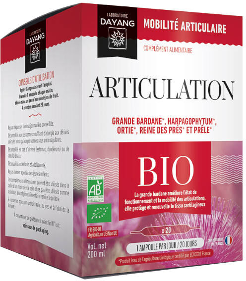 Dayang Complexe Articulation Bio 20 ampoules