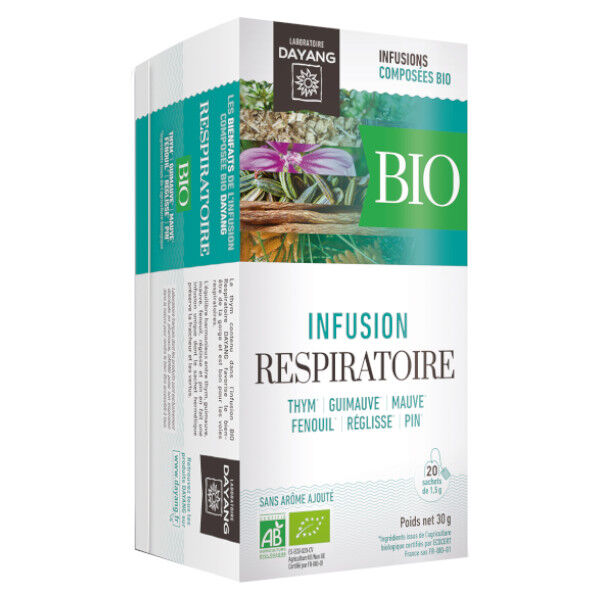 Dayang Infusion Respiratoire Bio 20 sachets