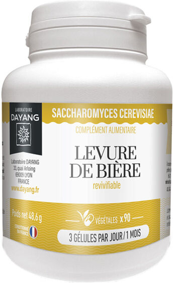 Dayang Levure de Bière Revivifiable 90 gélules