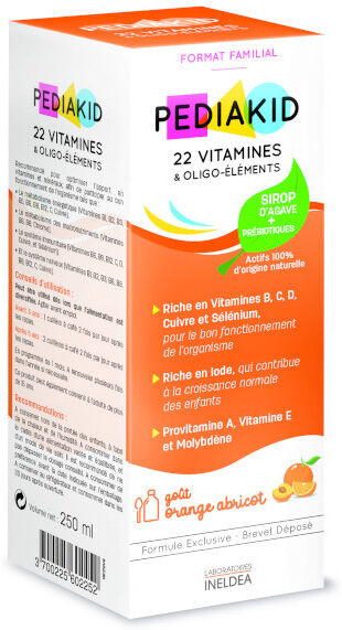 Pediakid 22 Vitamines et Oligo-Eléments 250ml