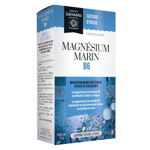 Dayang Magnésium Marin 30 comprimés
