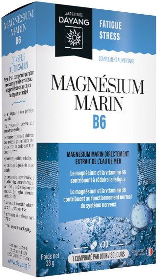 Dayang Magnésium Marin 30 comprimés