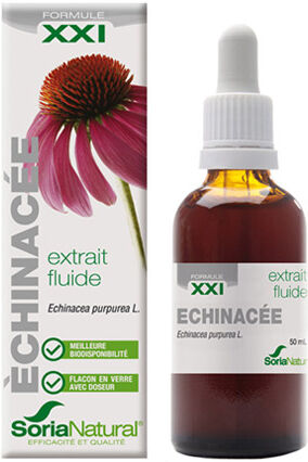 Soria Natural Extrait Fluide Glycerine Echinacée XXI 50ml