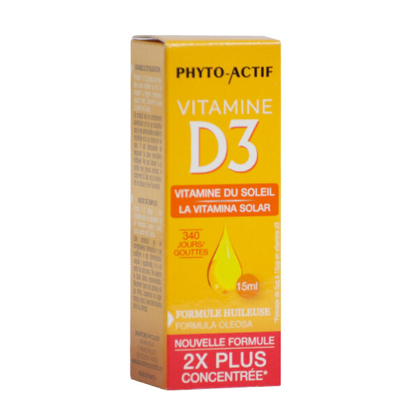 Phyto-Actif Phytoactif Vitamine D3 400 UI 15ml