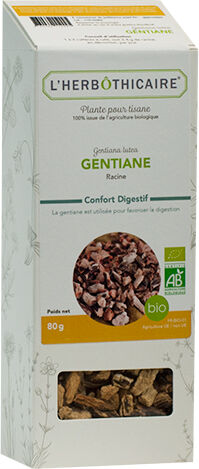 L' Herbothicaire L'Herbôthicaire Tisane Gentiane 80g