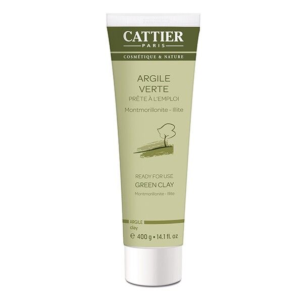 Cattier Argile Verte tube Voyage 400g