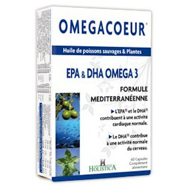 Holistica Internat Holistica Omegacoeur 60 capsules