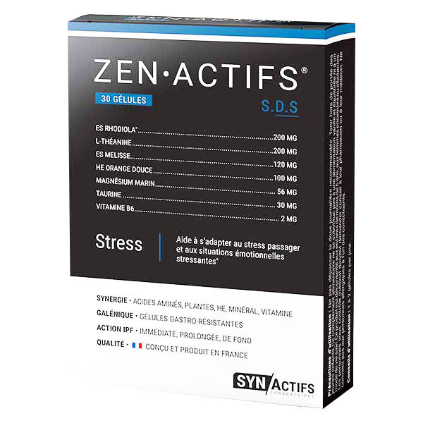 Synactifs ZenActifs Stress 30 gélules