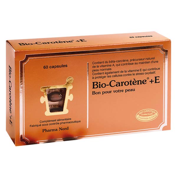 Pharma Nord Bio-Carotène + E 60 comprimés