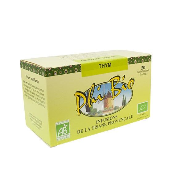 Tisane Provencale Tisane Provençale Phi Bio Thym 20 sachets