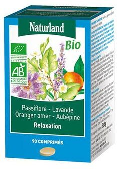 Naturland Complexe Relaxation Bio 90 comprimés