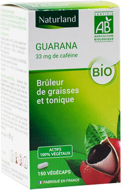 Naturland Guarana Bio 150 végécaps