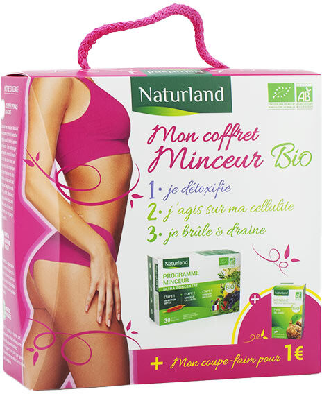 Naturland Coffret Minceur Bio 30 ampoules