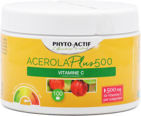 Phyto-Actif Acérola Plus 500 100 comprimés