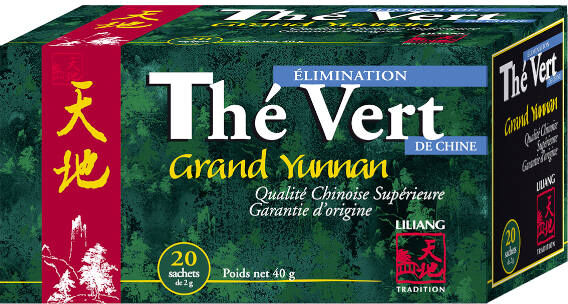 Dayang Thé Vert de Chine 20 sachets