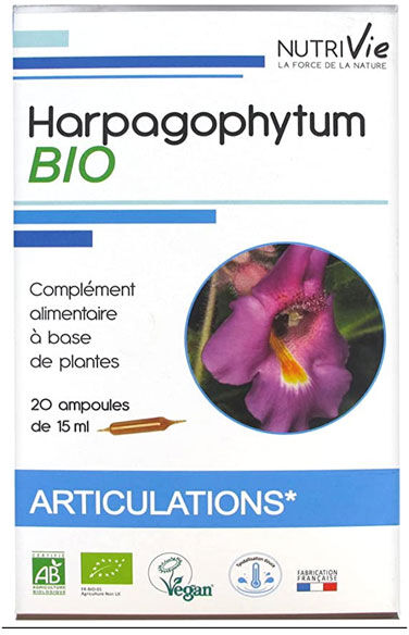 Nutrivie Harpagophytum Bio 20 ampoules