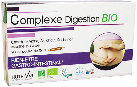 Nutrivie Complexe Digestion Bio 20 ampoules