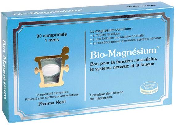 Pharma Nord Bio-Magnésium boite de 30 comprimés