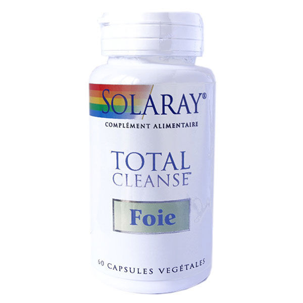 Solaray Total Cleanse Foie 60 capsules végétales
