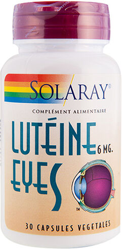 Solaray Lutéine 6mg 30 capsules végétales