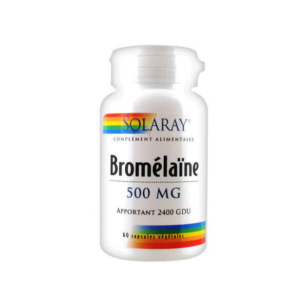 Solaray Bromelaïne 500mg 60 capsules