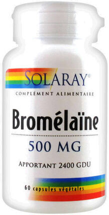 Solaray Bromelaïne 500mg 60 capsules