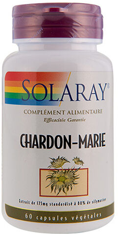 Solaray Chardon Marie 175mg 60 capsules végétales