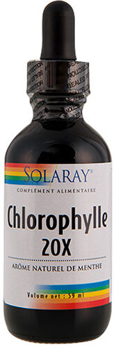 Solaray Chlorophylle 20 x Liquide 59ml