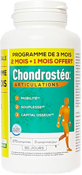 Laboratoire des Granions Chondrostéo Articulations 270 comprimés