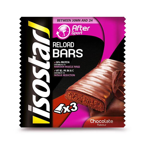 Isostar Barre After Sport Reload 3 x 40g