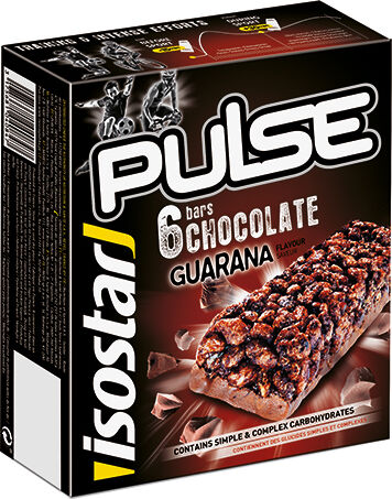 Isostar Barres Pulse Chocolat 6 x 23g