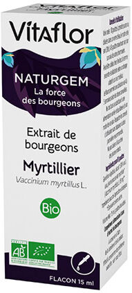 Vitaflor Extrait de Bourgeons Bio Myrtillier 15ml