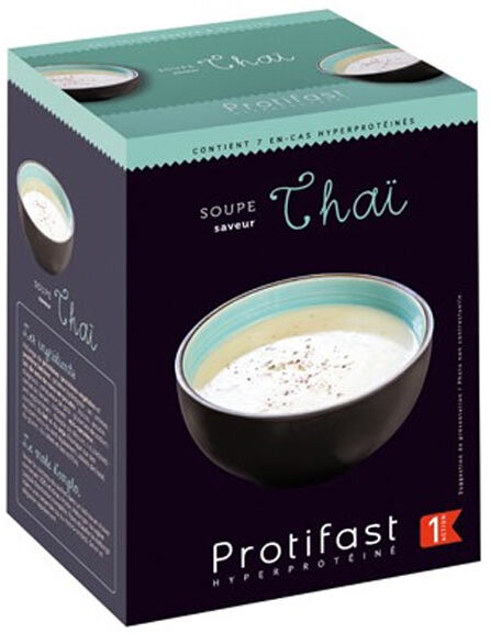 Protifast Soupe Hyperprotéinée Thaï 7 sachets