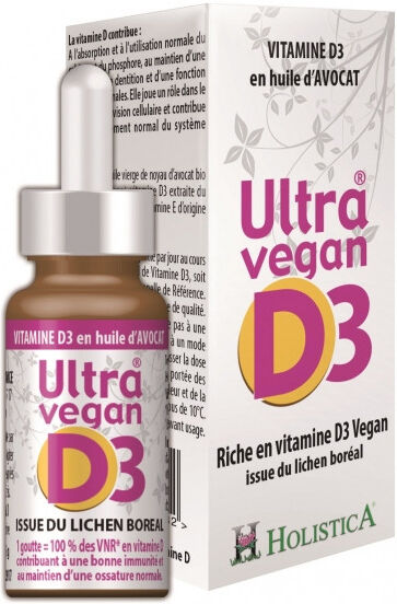 Holistica Internat Holistica Ultra Vegan Vitamine D3 8ml