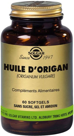 Solgar Huile d'Origan 60 softgels