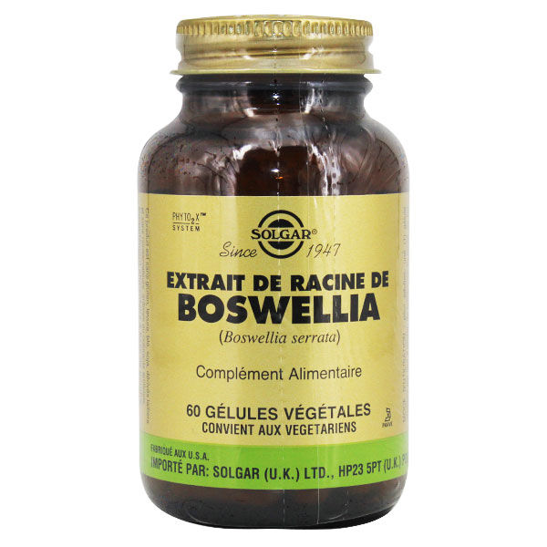 Solgar Extrait de Racine de Boswellia 60 gélules végétales