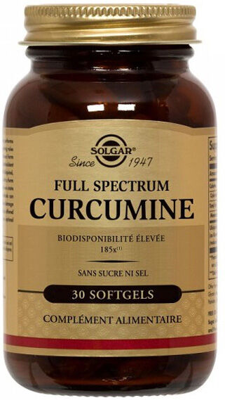 Solgar Curcumine Full Spectrum 30 Softgels