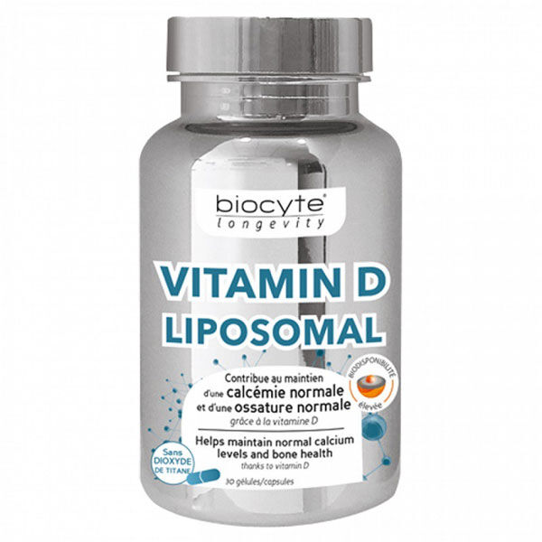 Biocyte Vitamine D Liposomal 30 gélules