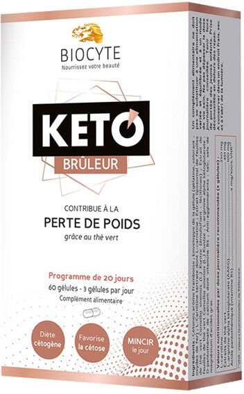 Biocyte Kéto Brûleur 60 gélules