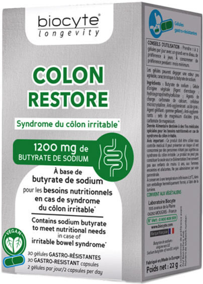 Biocyte Colon Restore 30 gélules